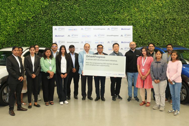 Hyundai Motor India Foundation’s Drive4Progress initiative facilitates employment of 250 women drivers